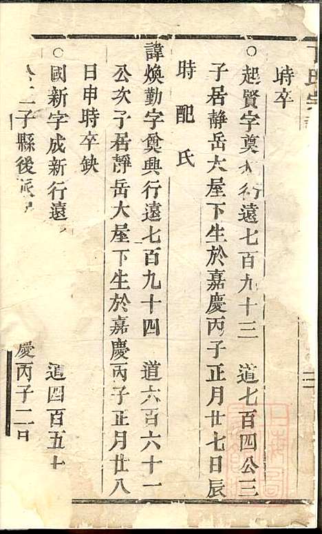 [下载][丁氏宗谱]清道光18年1838_丁氏家谱_四_.pdf