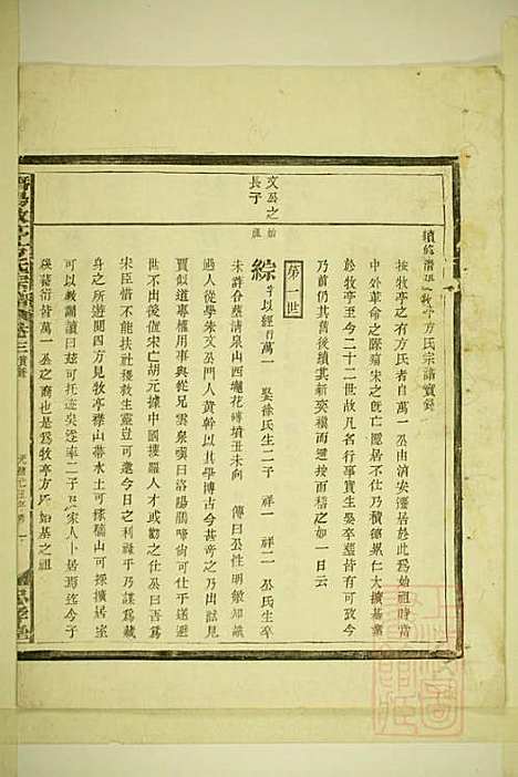 [下载][潜阳牧亭方氏宗谱]方焕文_忠孝堂_清光绪15年1889_潜阳牧亭方氏家谱_三.pdf