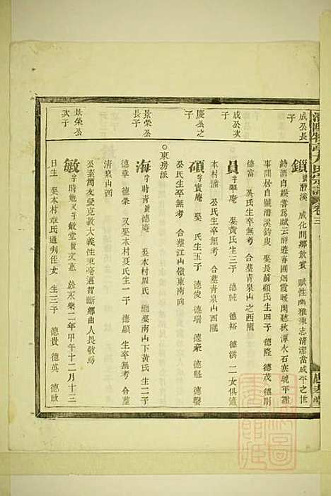 [下载][潜阳牧亭方氏宗谱]方焕文_忠孝堂_清光绪15年1889_潜阳牧亭方氏家谱_三.pdf