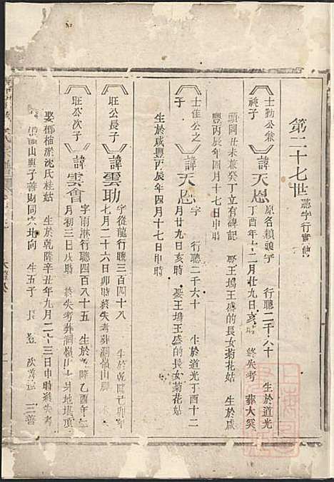 [下载][嘉湖姜氏宗谱]姜祖风_江山姜氏_清光绪31年1905_嘉湖姜氏家谱_十四.pdf