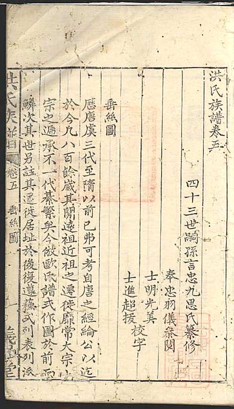 [下载][洪氏族谱]洪言忠_义居堂_清嘉庆12年1807_洪氏家谱_四.pdf