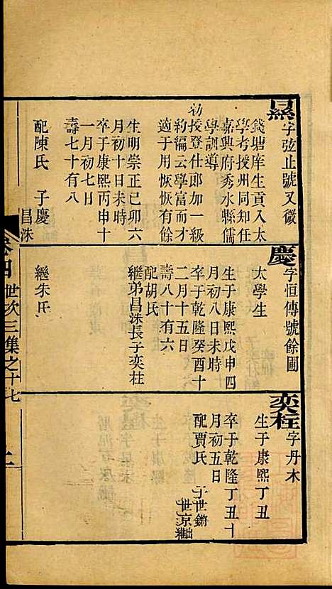 [下载][海宁查氏族谱]查元翶_海宁查氏_清道光8年1828_海宁查氏家谱_十一.pdf