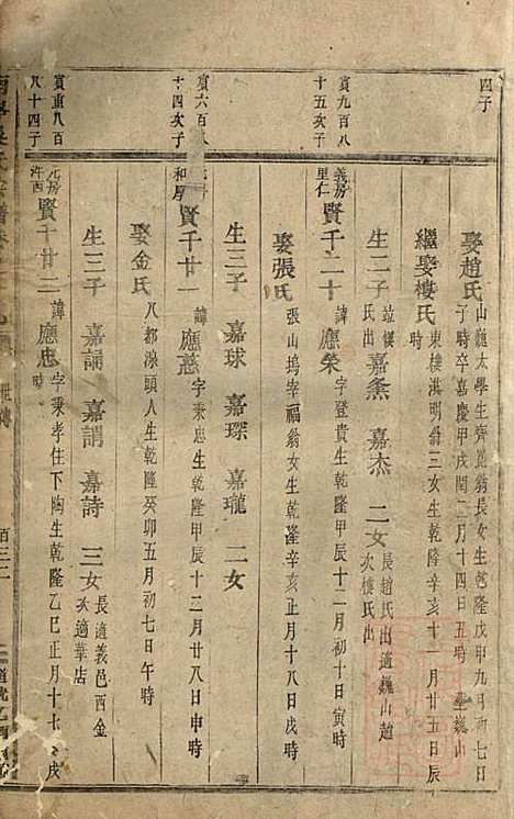 [下载][东阳南岑吴氏宗谱]东阳吴氏_清道光5年1825_东阳南岑吴氏家谱_五.pdf