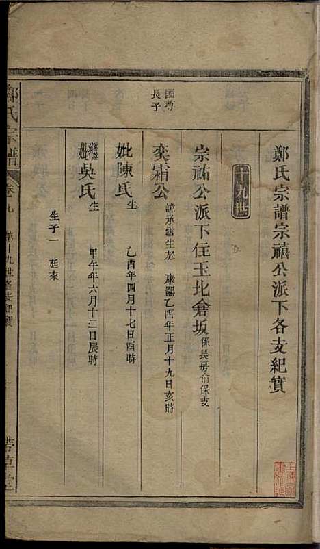 [下载][郑氏宗谱]郑厚流_书带草堂_民国16年1927_郑氏家谱_七.pdf