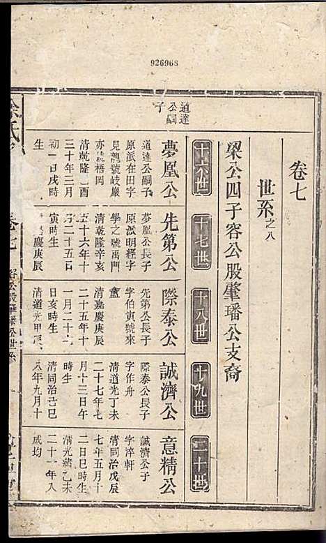 [下载][余氏宗谱]余德炎_尊孟堂_民国12年1923_余氏家谱_九.pdf