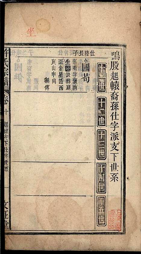 [下载][许氏宗谱]许立庄_文正堂_民国21年1932_许氏家谱_十.pdf