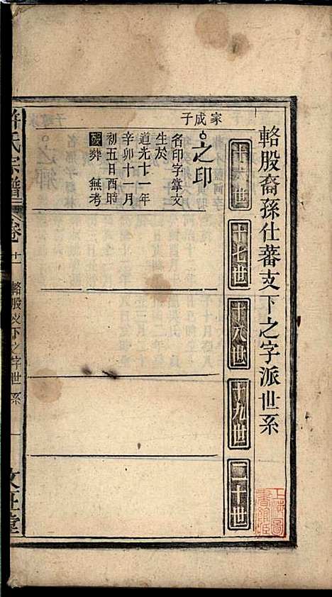 [下载][许氏宗谱]许立庄_文正堂_民国21年1932_许氏家谱_十一.pdf