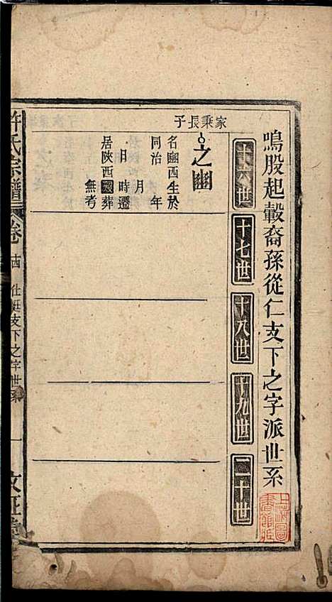 [下载][许氏宗谱]许立庄_文正堂_民国21年1932_许氏家谱_十四.pdf