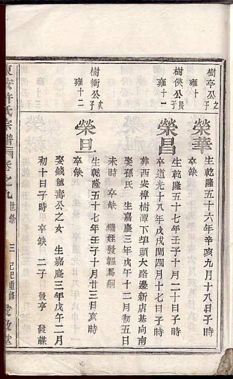 [下载][东安许氏宗谱]余玉_爱敬堂_民国18年1929_东安许氏家谱_十.pdf