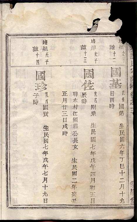 [下载][东安许氏宗谱]余玉_爱敬堂_民国18年1929_东安许氏家谱_十四.pdf