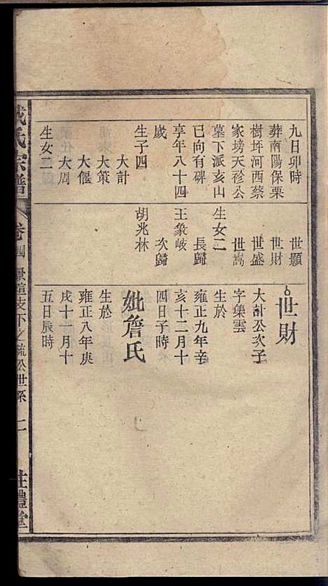 [下载][戴氏宗谱]戴文广_注礼堂_民国34年1945_戴氏家谱_五.pdf