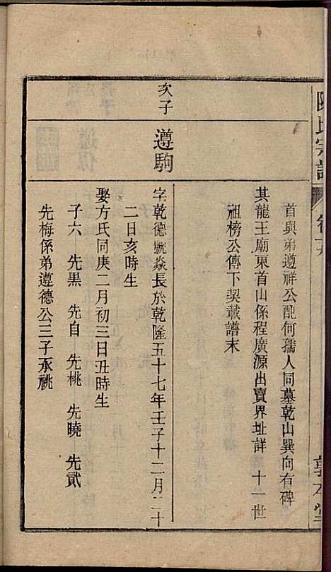 [下载][陈氏宗谱]陈沛然_敦本堂_民国9年1920_陈氏家谱_十九.pdf