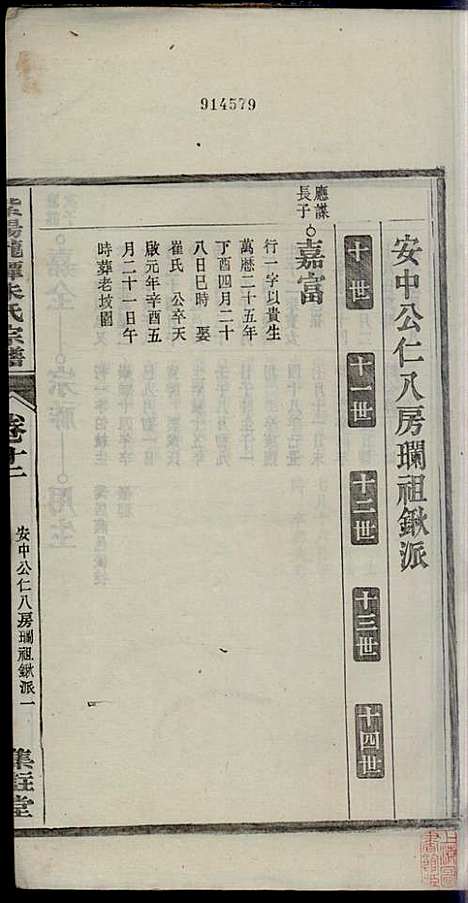 [下载][紫阳龙潭朱氏宗谱]朱秀芝_集盰堂_民国6年1917_紫阳龙潭朱氏家谱_十二.pdf