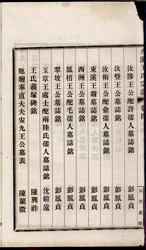 [下载][秀溪王氏宗谱]王茂骈_嘉善王氏_民国16年1927_秀溪王氏家谱_四.pdf