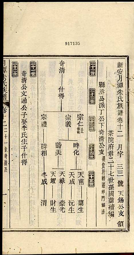 [下载][新安月潭朱氏族谱]朱承铎_新安朱氏_民国20年1931_新安月潭朱氏家谱_八.pdf