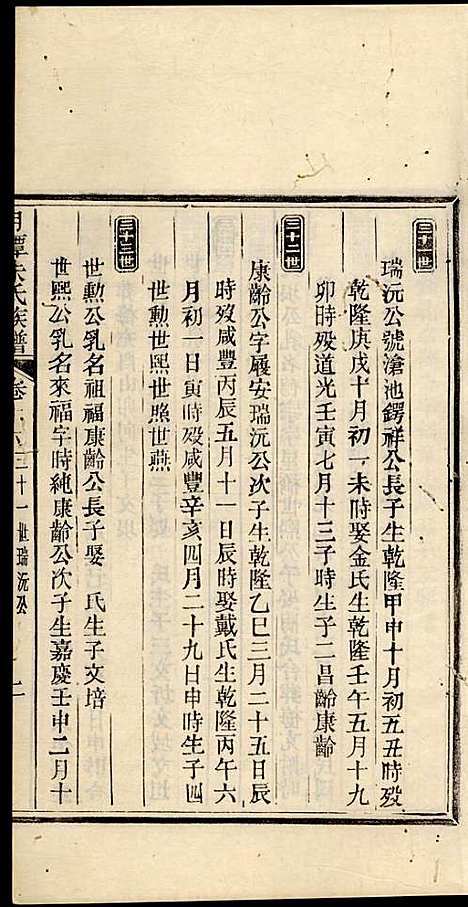 [下载][新安月潭朱氏族谱]朱承铎_新安朱氏_民国20年1931_新安月潭朱氏家谱_十一.pdf