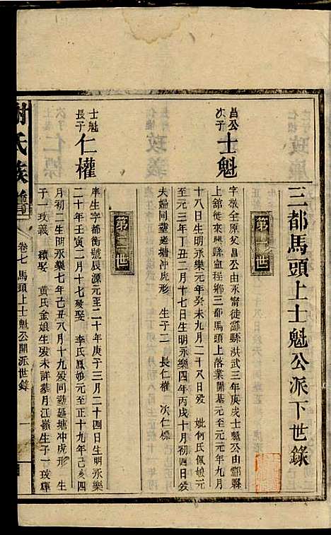 [下载][谢氏族谱]谢龙文_宝树堂_民国16年1927_谢氏家谱_十四.pdf