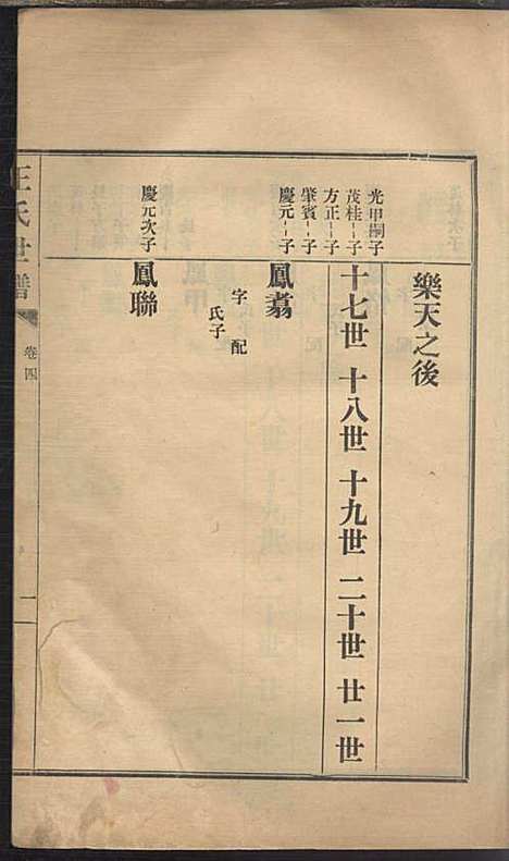 [下载][王氏世谱]王方升_民国二十四年1935_王氏世谱_四.pdf