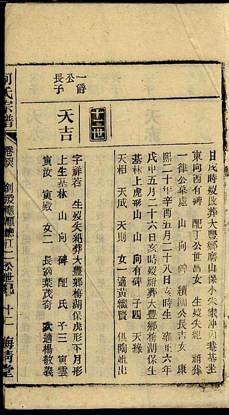 [下载][何氏宗谱]梅清堂_民国35年1946_何氏家谱_十三.pdf