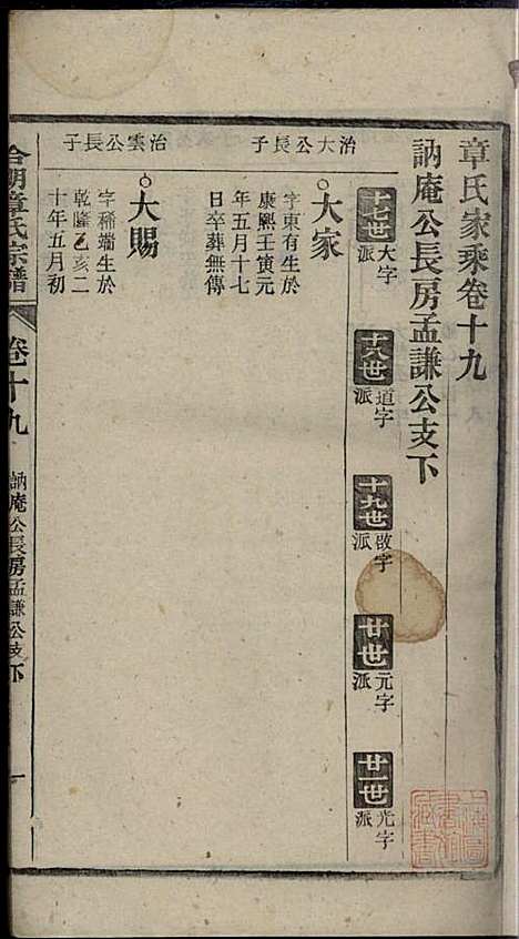 [下载][章氏家乘]章合_祀事堂_民国8年1919_章氏家乘_二二.pdf