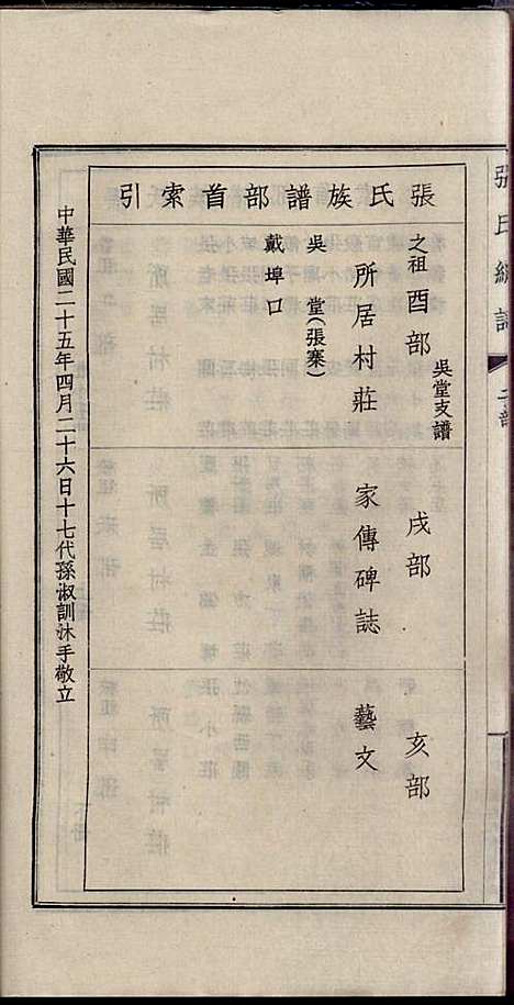 [下载][项城张氏族谱]张拱宸_项城张氏_民国25年1936_项城张氏家谱_一.pdf