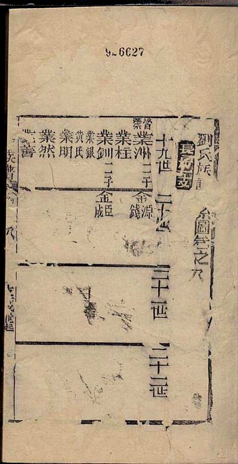 [下载][刘氏族谱]刘业_内江刘氏_民国25年1936_刘氏家谱_九.pdf