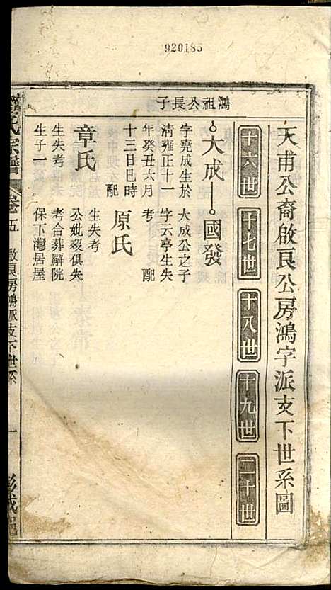 [下载][刘氏宗谱]刘凤书_敦伦堂_民国16年1927_刘氏家谱_六.pdf