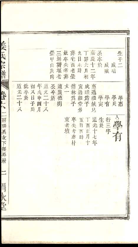 [下载][姜氏宗谱]姜嘉旺_渭水堂_民国30年1941_姜氏家谱_六.pdf