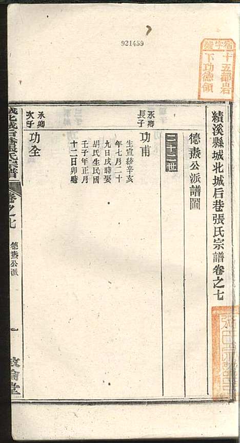 [下载][绩溪县城北城后巷张氏宗谱]张永年_叙伦堂_民国19年1930_绩溪县城北城后巷张氏家谱_六.pdf