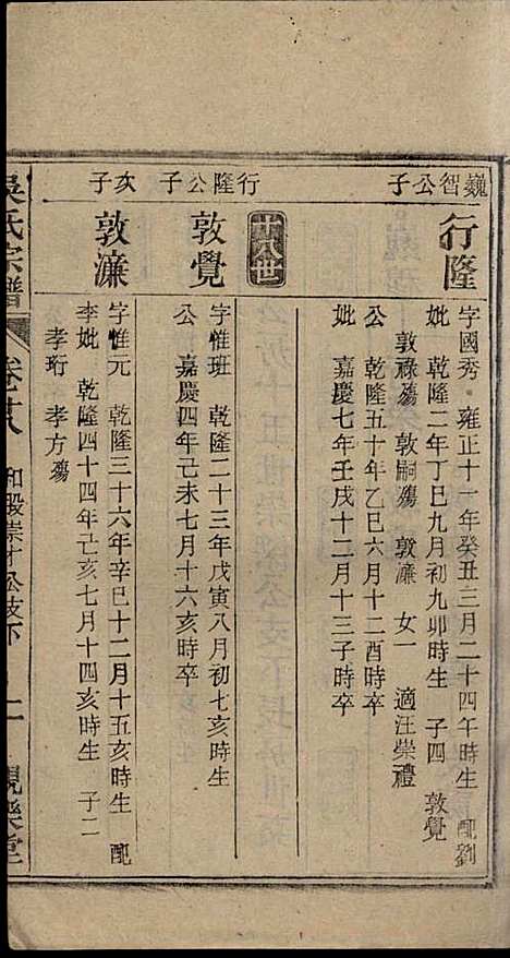 [下载][怀邑吴氏宗谱]吴桢_观乐堂_民国10年1921_怀邑吴氏家谱_二八.pdf