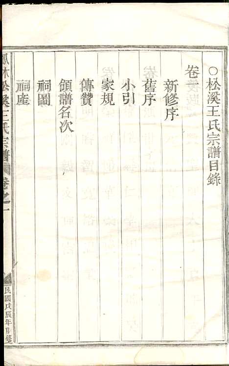 [下载][凤林松溪王氏宗谱]王庆善_民国17年1928_凤林松溪王氏家谱_一.pdf