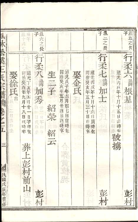 [下载][凤林松溪王氏宗谱]王庆善_民国17年1928_凤林松溪王氏家谱_六.pdf