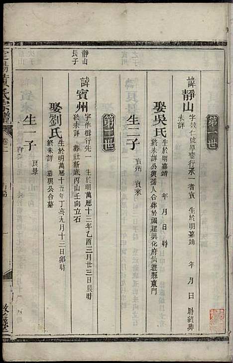 [下载][定阳黄氏宗谱]黄起财_敬义堂_民国元年1912_定阳黄氏家谱_二.pdf