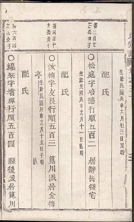 [下载][丁氏宗谱]丁喜戊_缙云丁氏_民国14年1925_丁氏家谱_二十.pdf