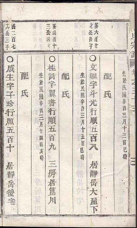 [下载][丁氏宗谱]丁喜戊_缙云丁氏_民国14年1925_丁氏家谱_二十.pdf