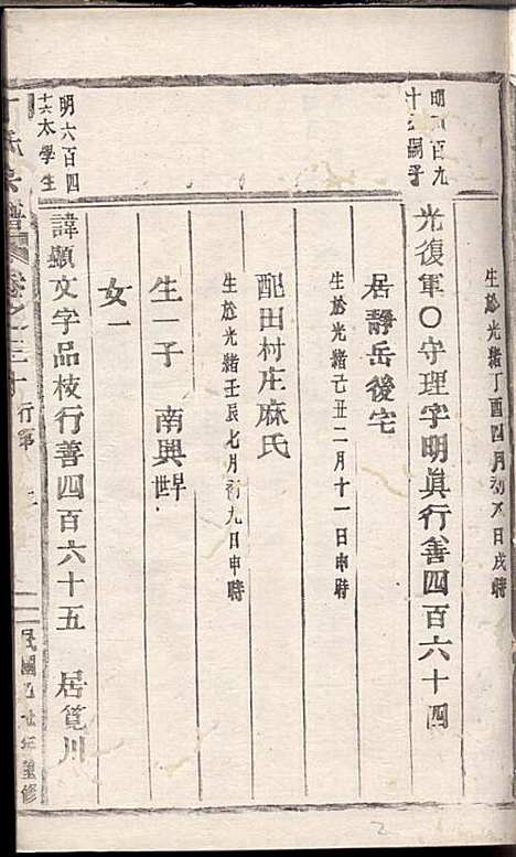 [下载][丁氏宗谱]丁喜戊_缙云丁氏_民国14年1925_丁氏家谱_二九.pdf