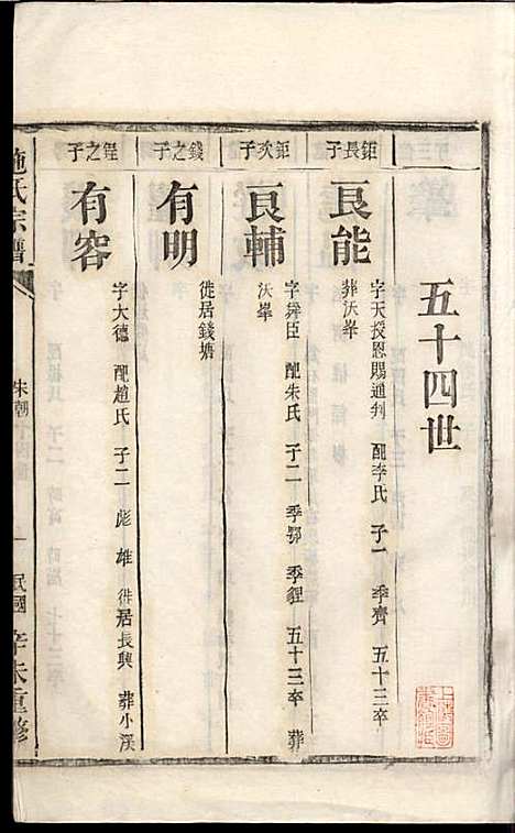 [下载][施氏宗谱]施南初_湖州施氏_民国23年1934_施氏家谱_十.pdf