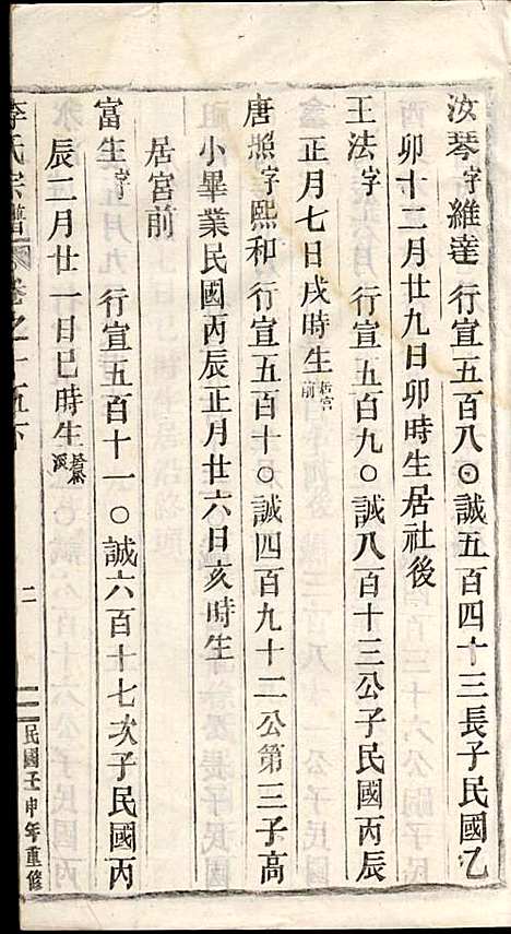 [下载][李氏宗谱]李芹_民国二十一年1932_李氏家谱_三四.pdf