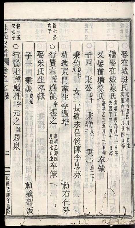 [下载][浣溪杜氏宗谱]杜明灿_民国28年1939_浣溪杜氏家谱_八.pdf