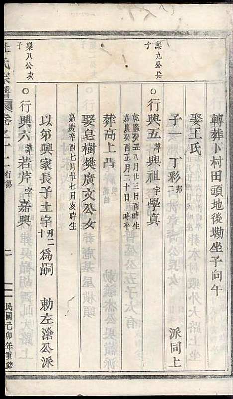 [下载][浣溪杜氏宗谱]杜明灿_民国28年1939_浣溪杜氏家谱_十三.pdf