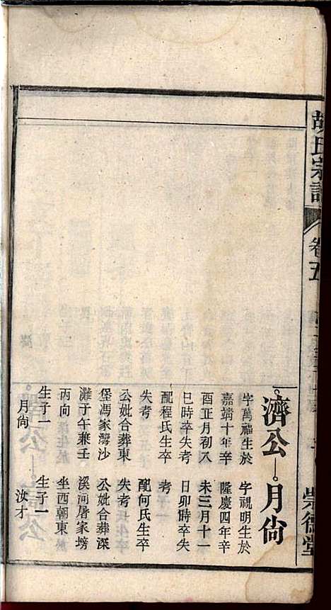 [下载][胡氏宗谱]胡祥贵_崇德堂_民国15年1926_胡氏家谱_五.pdf