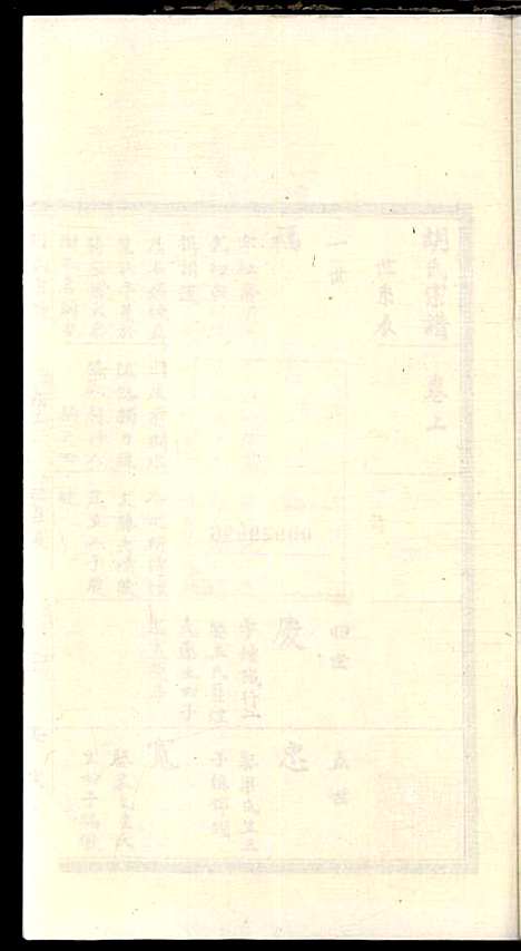 [下载][胡氏宗谱]胡元龙_安定堂_民国26年1937_胡氏家谱_二.pdf