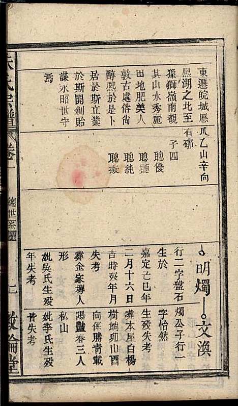 [下载][朱氏宗谱]朱士焱/朱生瑜_敦伦堂_民国二十年1931_朱氏家谱_二.pdf