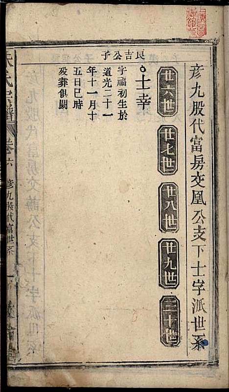 [下载][朱氏宗谱]朱士焱/朱生瑜_敦伦堂_民国二十年1931_朱氏家谱_七.pdf