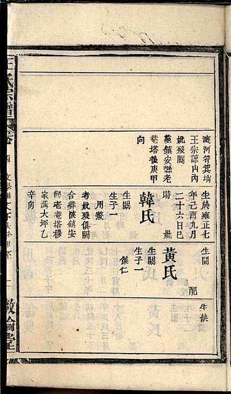 [下载][王氏宗谱]王杰攀/王佐治_敦伦堂_民国十三年1924_王氏家谱_三.pdf