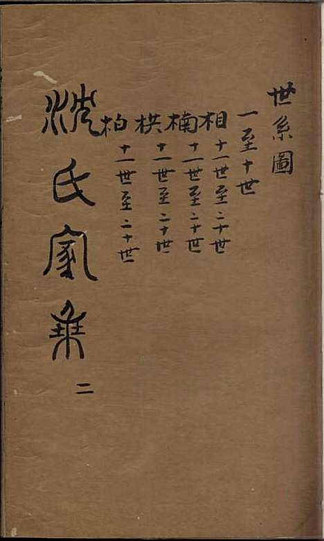 [下载][沈氏家乘]清.沈炀_刻本/_如皋沈氏_清乾隆59年1794_沈氏家乘_二——.pdf