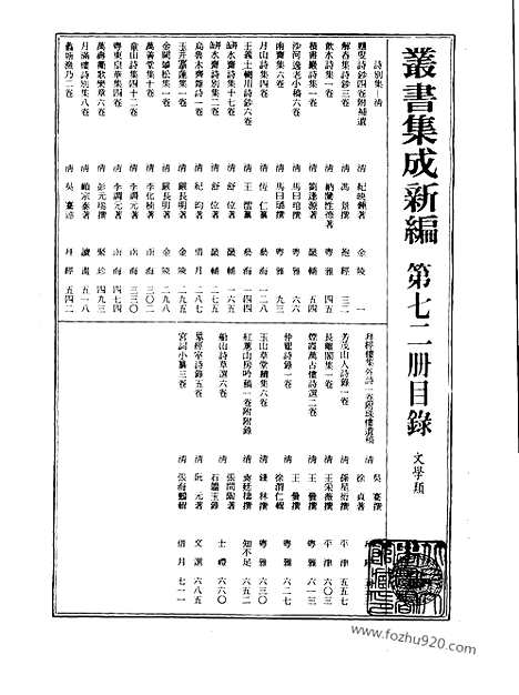 [下载][第072册_文学类_新文丰丛书集成新编]新文丰丛书集成.新编.pdf