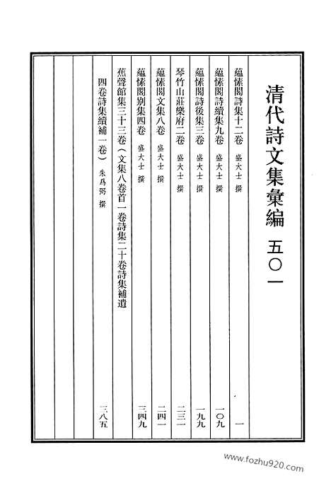 [下载][501_清代诗文集汇编]清代诗文集汇编.pdf