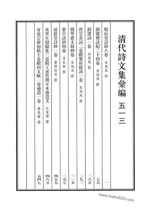 [下载][513_清代诗文集汇编]清代诗文集汇编.pdf