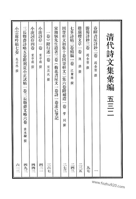 [下载][532_清代诗文集汇编]清代诗文集汇编.pdf